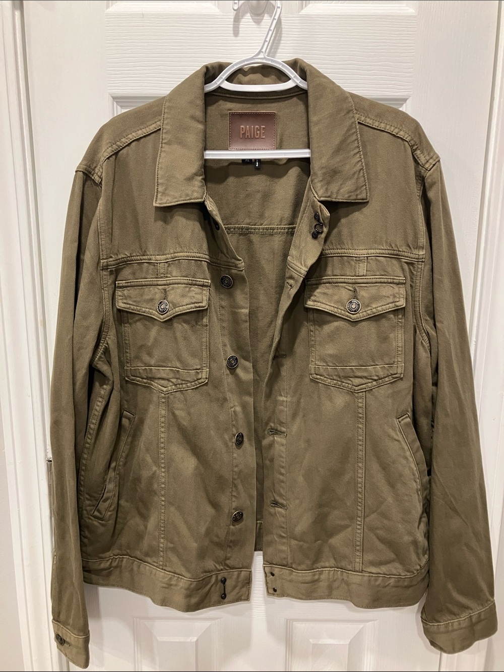 PAIGE Olive Utility Field Jacket